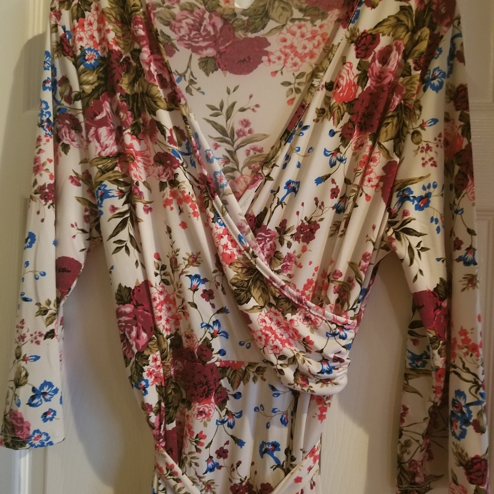 Maternity maxi dress